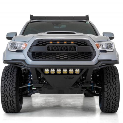 Addictive Desert Designs for 16-20 Toyota Tacoma PRO Bolt-On Front Bumper - Hammer Black - Image 3