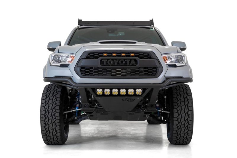 Addictive Desert Designs for 16-20 Toyota Tacoma PRO Bolt-On Front Bumper - Hammer Black - Image 3