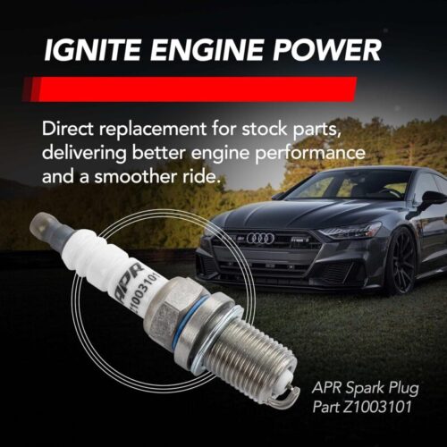 APR EA888.1/2/EA837/EA113 Iridium Pro Spark Plug - Heat Range 9 - 14mm x 19mm x 16mm - SINGLE - Image 6