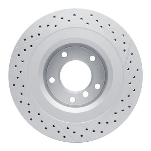 DFC 13-18 Mercedes-Benz G65 AMG Rear Drilled GeoSPEC Coated Rotor and Slotted - Image 5