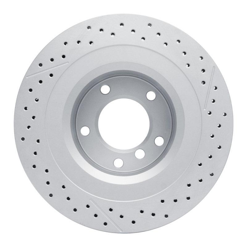 DFC 13-18 Mercedes-Benz G65 AMG Rear Drilled GeoSPEC Coated Rotor and Slotted - Image 5