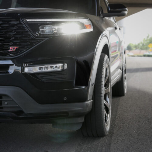 aFe Power CONTROL Billet Aluminum Wheel Spacers 5x114.3 CB70.5 1.25in - 15-24 Ford Mustang/20-23 Explorer - Image 6