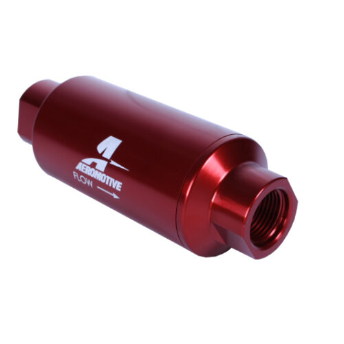 Aeromotive In-Line Filter - (AN-10) 10 Micron Microglass Element Red Anodize Finish - Image 7