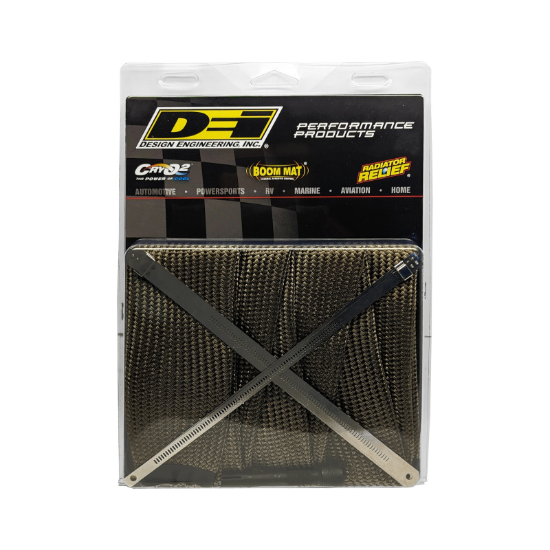 DEI 10022 Powersport Exhaust Sleeve Kit - Titanium - Image 6