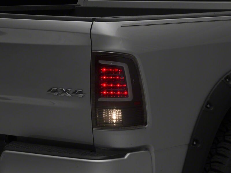 Raxiom for 2009-2018 Dodge RAM 1500 Axial Series LED Tail Lights- Black Housing- Clear Lens - Image 6