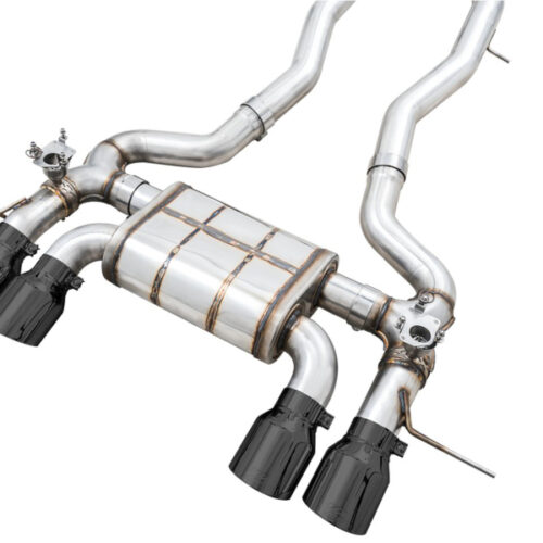 AWE Tuning SwitchPath Cat-Back Exhaust for BMW G8X M3/M4 - Diamond Black Tips - Image 7