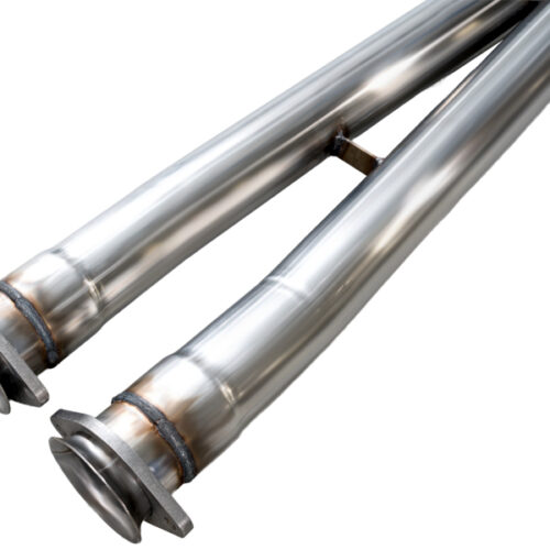Alternative view of AWE Tuning X-Pipe for C6 Chevrolet Corvette Z06/ZR1