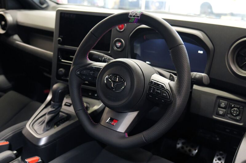 HKS GR Corolla GXPA16/GZEA14H Replacement Steering Wheel - Image 3