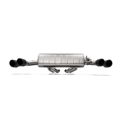 Akrapovic for 2019 BMW Z4 M40i (G29) Slip-On Line (Titanium) w/Carbon Fiber Tips - Image 2