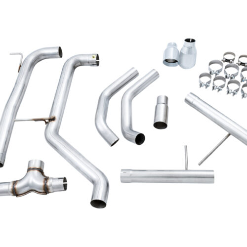 AWE Tuning Track Edition Exhaust - Chrome Silver Tips (Fits OEM DP) for 18-21 Volkswagen Jetta GLI Mk7 - Image 6