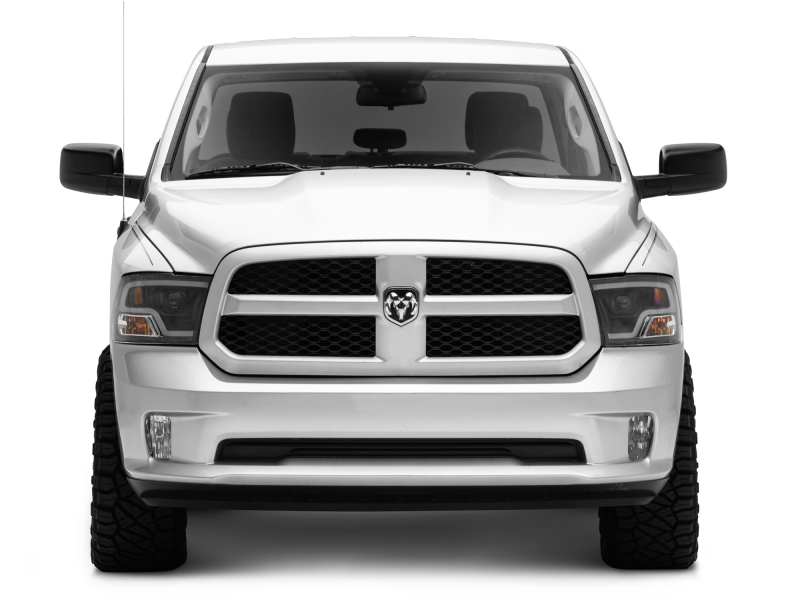Raxiom for 2009-2018 RAM 1500 LED Halo Projector Headlights- Black Housing (Clear Lens) - Image 10