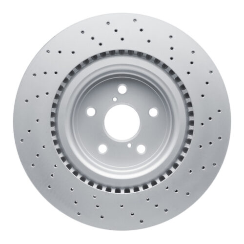 DFC 08-14 Lexus IS F Front Drilled Hi-Carbon Alloy Geomet Coated Rotor - Image 5