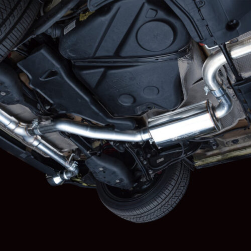 AWE Tuning Touring Edition Exhaust - Chrome Silver Tips for 2022 VW GTI MK8 - Image 3