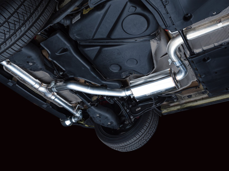 AWE Tuning Touring Edition Exhaust - Chrome Silver Tips for 2022 VW GTI MK8 - Image 3