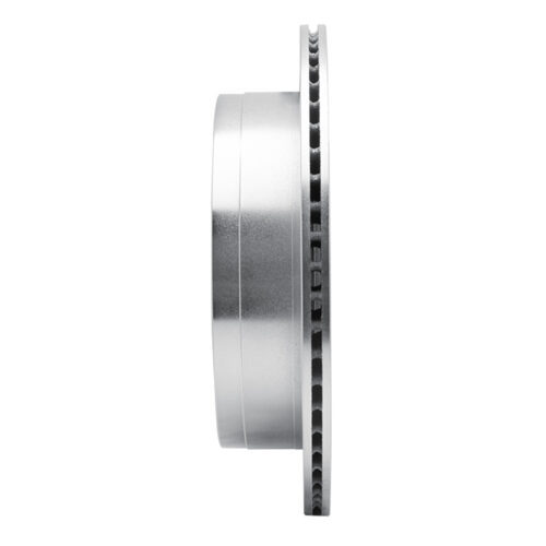 R1 Concepts for 17-21 Toyota Land Cruiser Rear Right Drilled & Slotted Silver Brake Rotor - Image 3