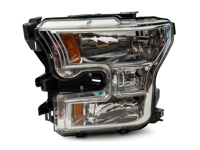 Raxiom for 2015-2017 Ford F-150 Axial OEM Style Rep Headlights- Chrome Housing (Clear Lens) - Image 5