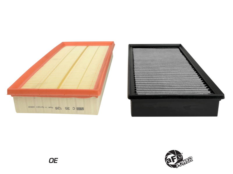 aFe Power Magnum FLOW Pro DRY S OE Replacement Filter 10-20 Land Rover v8-5.0L (Pair) - Image 4