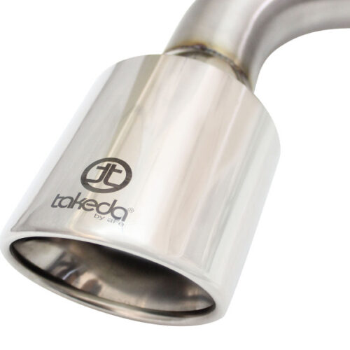 aFe Power 11-16 Scion TC L4-2.5L 304SS 2-1/4in to 2-1/2in Axle-Back Takeda Exhaust w/ Polished Tip - Image 7