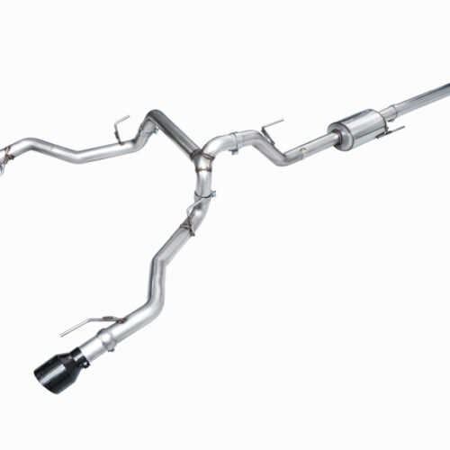 AWE Tuning Tips for 2021+ Ford F-150 Tremor (w/ Bumper Cutouts) 0FG Non-Resonated Catback -Diamond Black