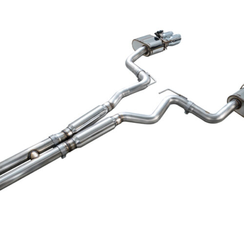 AWE Tuning SwitchPath Exhaust - Chrome Silver Tips for 18-23 S550 Mustang GT - Image 8