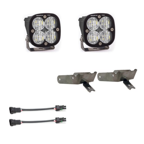 Baja Designs for 99-10 Ford Super Duty Fog Squadron Pro Fog Pocket Kit