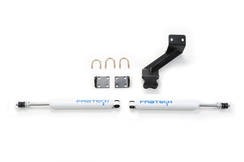 Fabtech 14-18 Ram 2500/3500 4WD Dual Steering Stabilizer System w/Perf. Shocks - Image 3