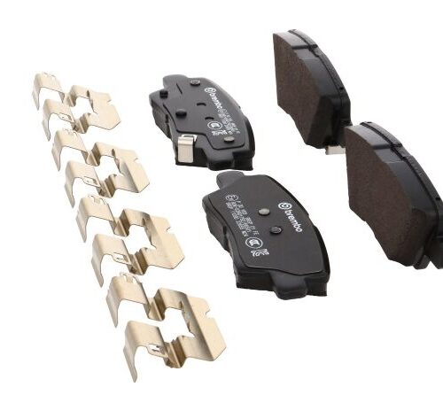 Brembo OE 21-22 Hyundai Accent/19-24 Nexo/2016 Sonata/2019 Sonata PRIME Low-Met Brake Pad - Rear - Image 7