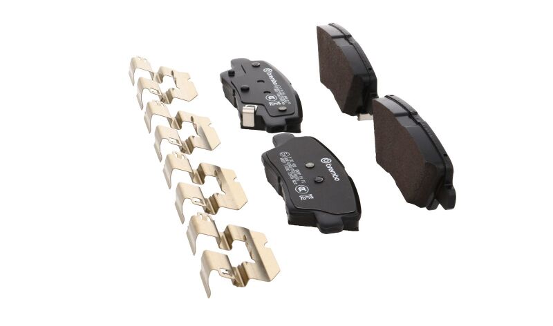 Brembo OE 21-22 Hyundai Accent/19-24 Nexo/2016 Sonata/2019 Sonata PRIME Low-Met Brake Pad - Rear - Image 7