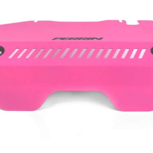 PERRIN 15-21 Subaru WRX Pulley Cover - Hyper Pink - Image 2