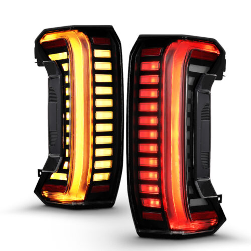 ANZO 22-24 Toyota Tundra Z-Series Full LED Tail Lights Smoke Lens Init/SeqSig- Pair - Image 2