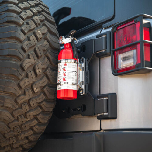 DV8 Offroad 2007-2018 Jeep Wrangler JK Tailgate Reinforcement Molle Panel - Image 7