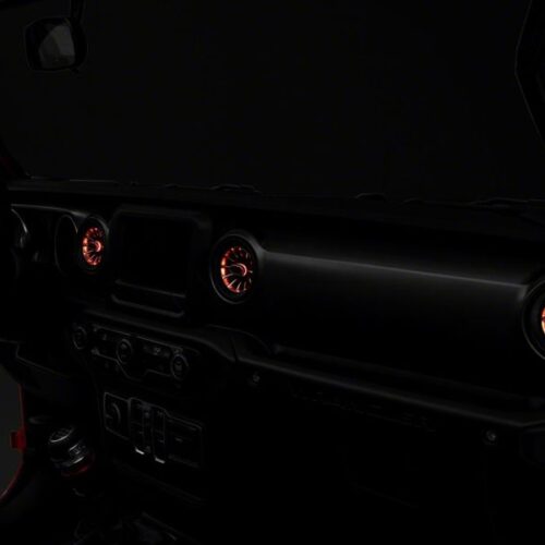 Raxiom for 2018-2023 Jeep Wrangler JL LED Ambient Vent Lighting Kit - Image 9