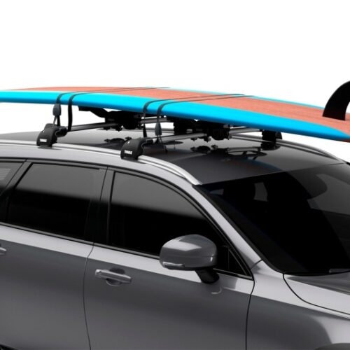 Thule Compass 4-in-1 Water Sport Roof Top Carrier (w/Integrated StrapCatch) - Black - Image 9