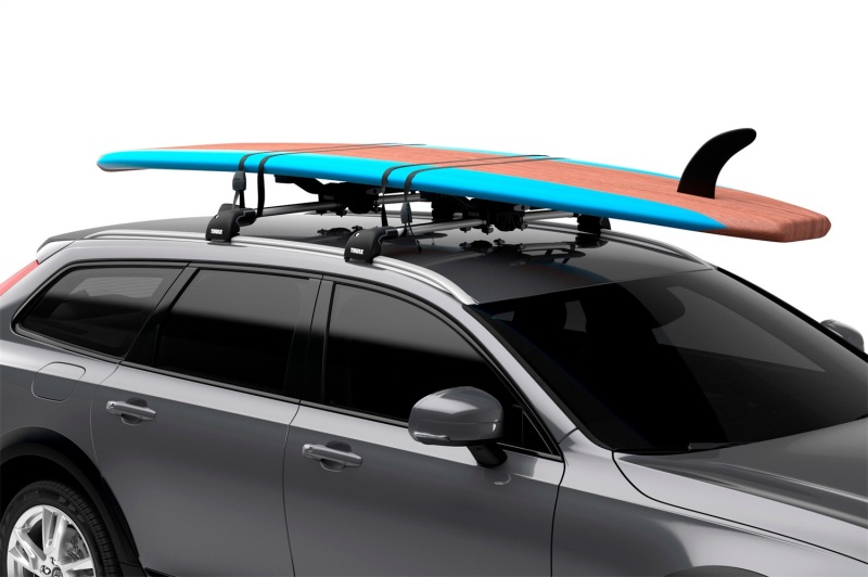 Thule Compass 4-in-1 Water Sport Roof Top Carrier (w/Integrated StrapCatch) - Black - Image 9