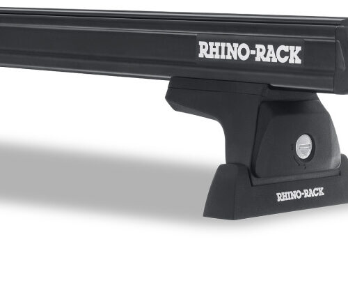 Rhino-Rack Heavy Duty 65in 2 Bar Roof Rack (No Tracks) - Black