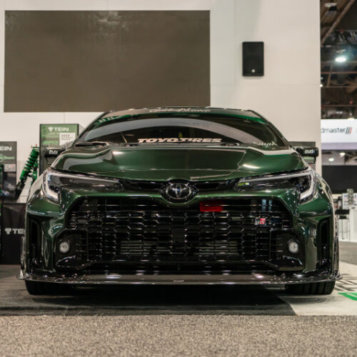 CSF for 2023+ Toyota GR Corolla/2020+ GR Yaris High Performance Stepped Core Intercooler System - Black - Image 8