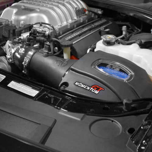 aFe Power Momentum Air Intake System PRO 5R w/ Extra Filter 2015 Dodge Challenger SRT Hellcat 6.2L (sc) - Image 10