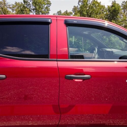 AVS 2023 Chevrolet Colorado / GMC Canyon Ventvisor Outside Mount Window Deflectors 4pc - Smoke - Image 10