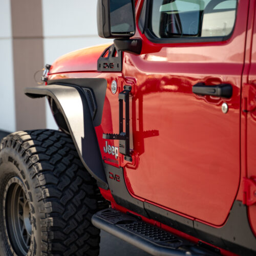 DV8 Offroad 07-23 Jeep Gladiator/Wrangler JT/JK/JL Hinge Mounted Step - Image 6