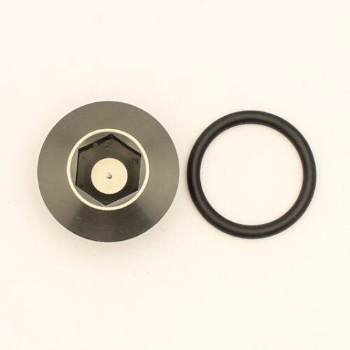 Alternative view of DeatschWerks 10AN ORB Male Plug Low Profile Internal Allen/Hex (Incl. O-Ring)