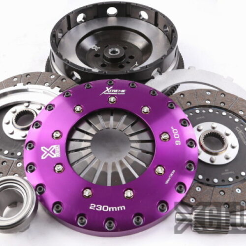 XClutch 11-13 BMW 335is Base 3.0L 9in Twin Solid Organic Clutch Kit (6 Bolt/PB in Flywheel)