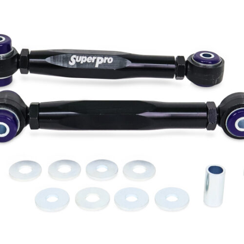 Alternative view of SuperPro 06-25 Volkswagen Golf GTI Lower Rear HD Adjustable Toe Arm Set