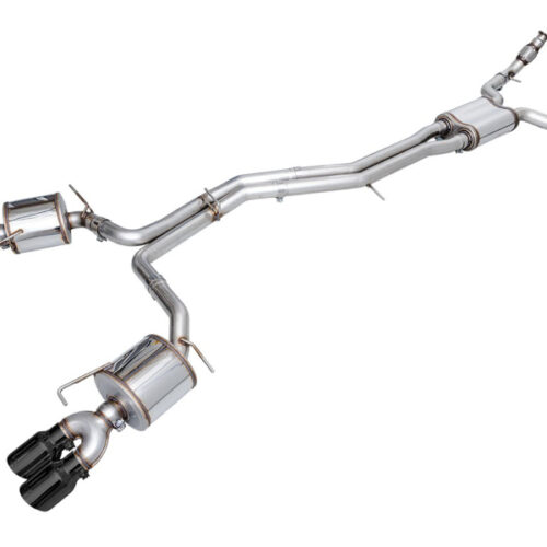 AWE Tuning Touring Edition Exhaust - Diamond Black Tips for 19-23 Audi C8 S6/S7 2.9T V6 AWD