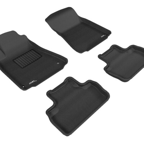 3D MAXpider 06-13 Lexus IS250 / 350 / ISF RWD Kagu Black Full Set