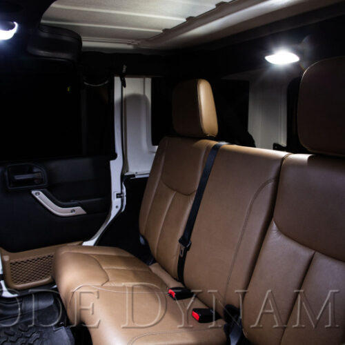 Diode Dynamics Wrangler JK 4dr Interior Kit Stage 2 - Cool - White - Image 2