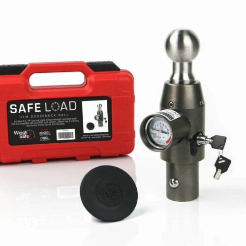 Weigh Safe WSOEMPR OEM Gooseneck Ball for RAM Trucks ONLY w/Pucks (30K GTWR) - Stainless Steel