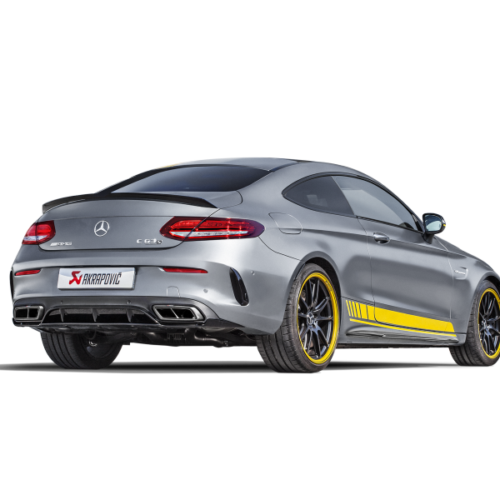 Akrapovic Evolution Line Cat Back (Titanium) w/ Carbon Tips (Req. Link Pipe) for 16-17 AMG C63 Coupe - Image 3