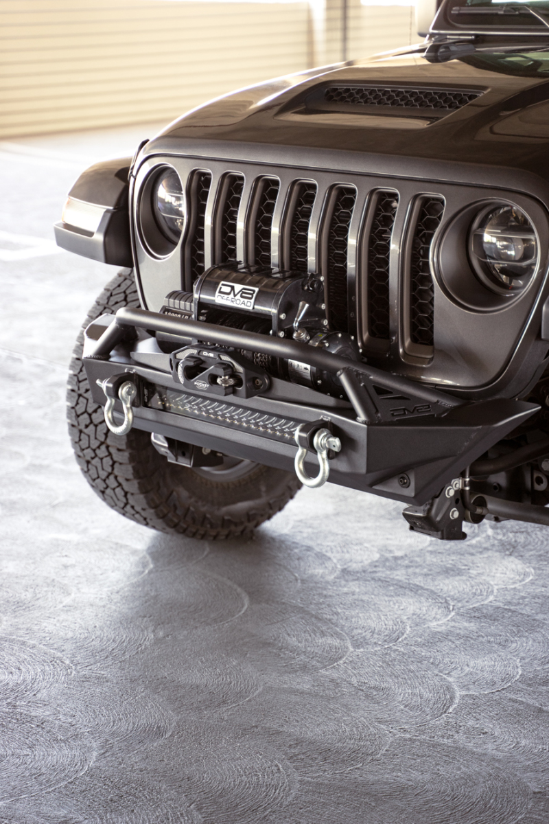 DV8 Offroad FBJL-11 07-23 Jeep Wrangler JK/JL & Gladiator JT FS-1 Series Stubby Front Bumper - Image 7