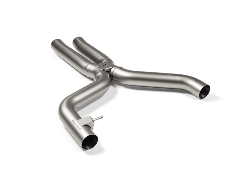 Akrapovic Link pipe w/o Resonator (Titanium) for 2021+ BMW G87 M2, G80 M3 & G82 M4 Evolution Short