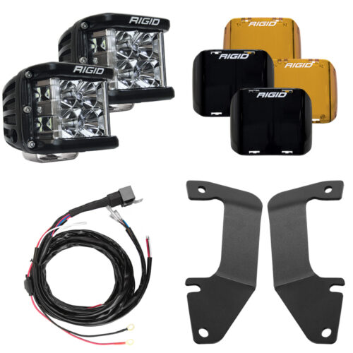 Rigid Industries for 14-20 Toyota Tundra A-Pillar Light Kit w/D-SS Flood